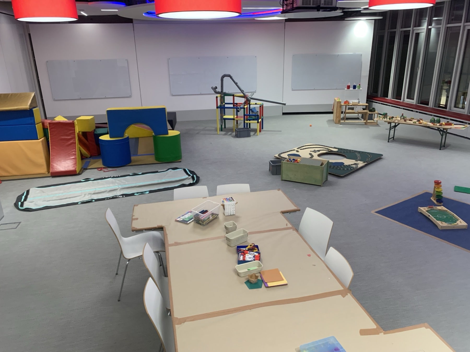 Betreutes Kinderprogramm bei einer Veranstaltung